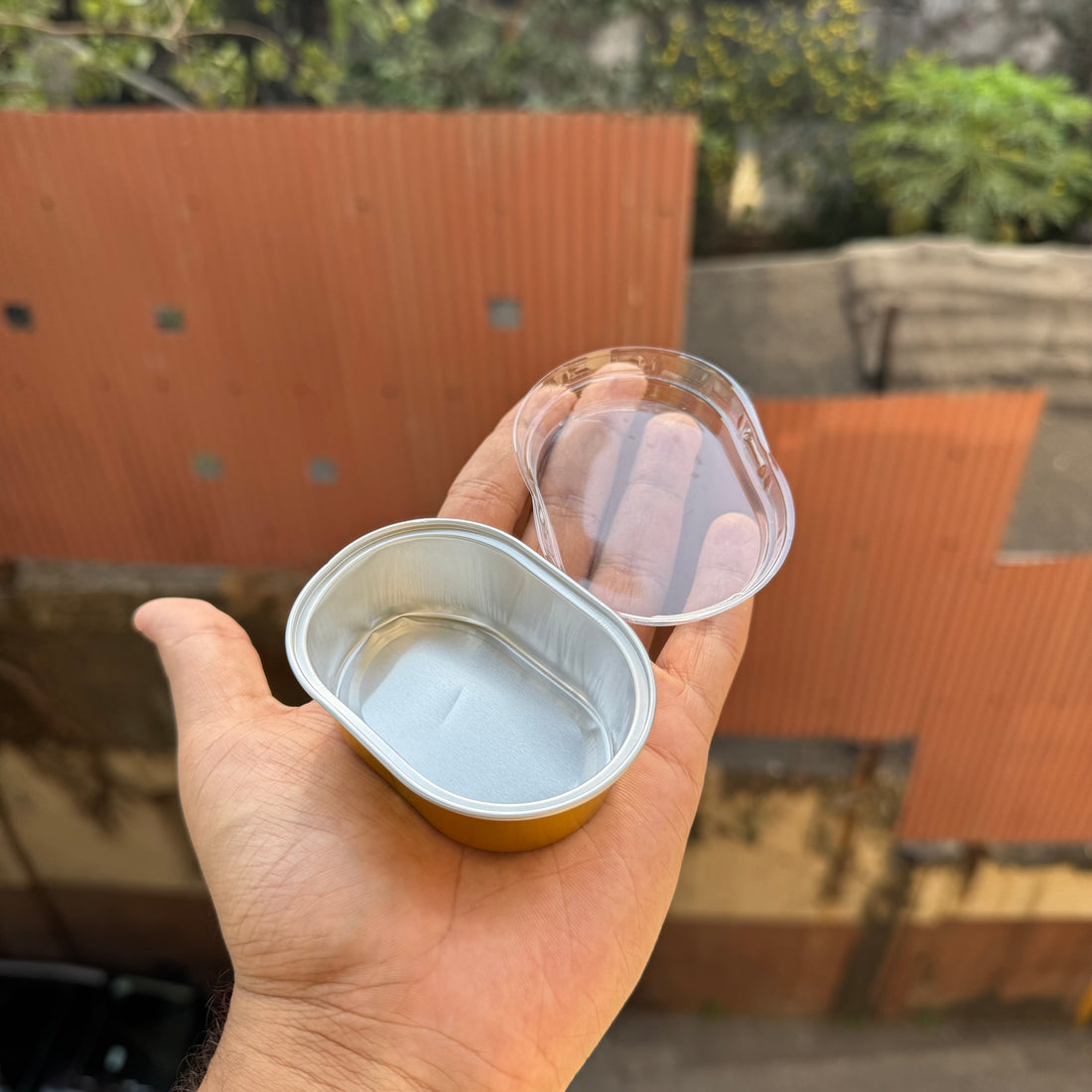 Oval Foil Container (10pc)