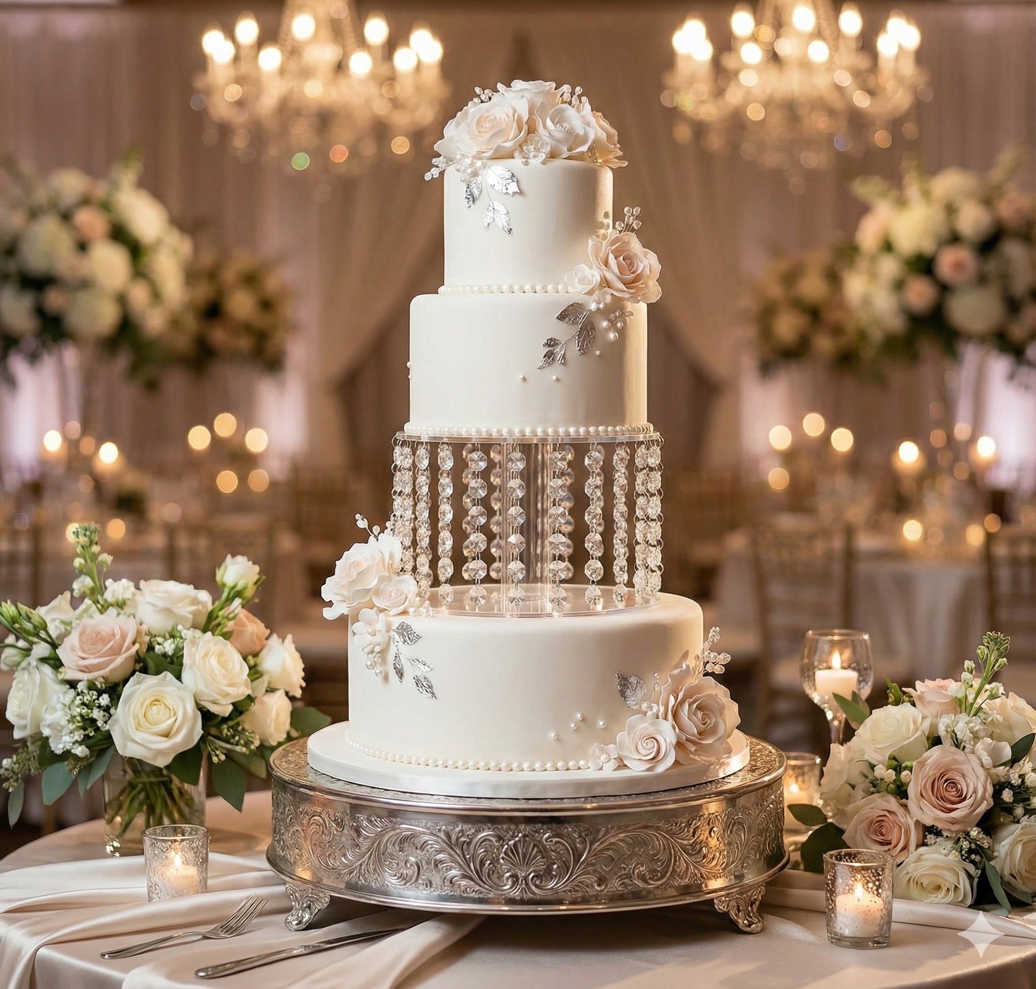 Chandelier Cake Stand
