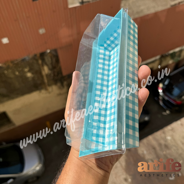 Blue Pastel Loaf Liner With Lid