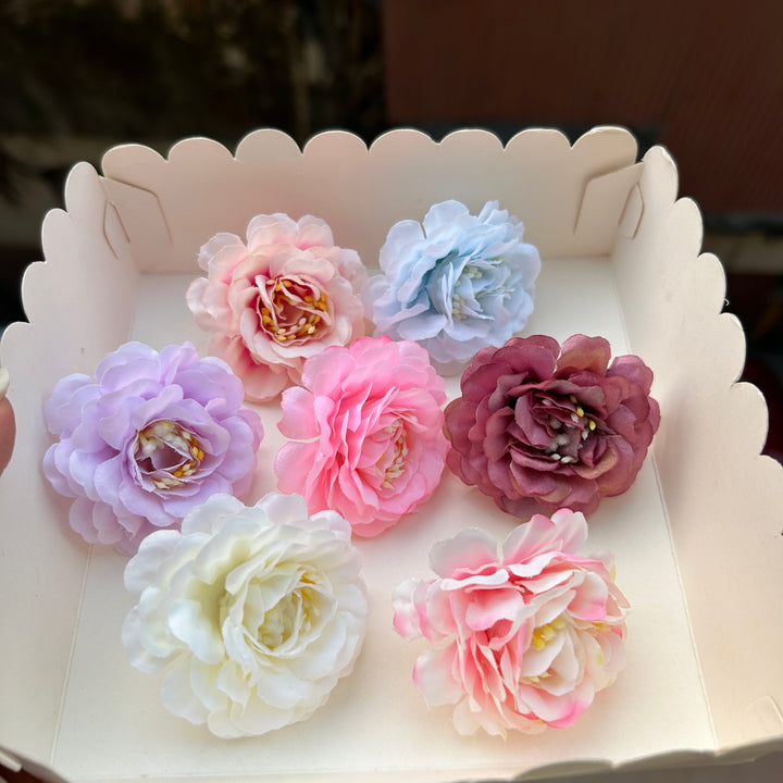 Layered Peony Artificial Flower (5pc)