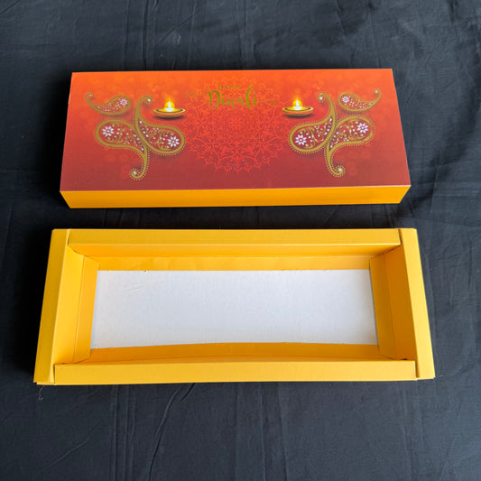Diwali Foiled 12 Cavity Slider Box (10pc)