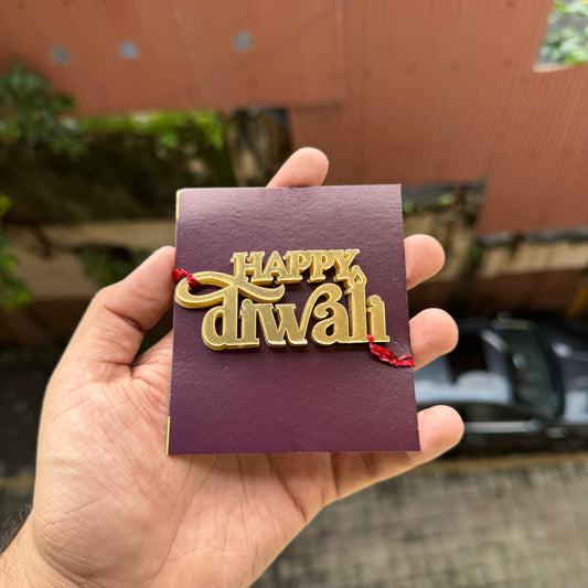3inch Diwali Acrylic Charms (5pc) • Happy Diwali