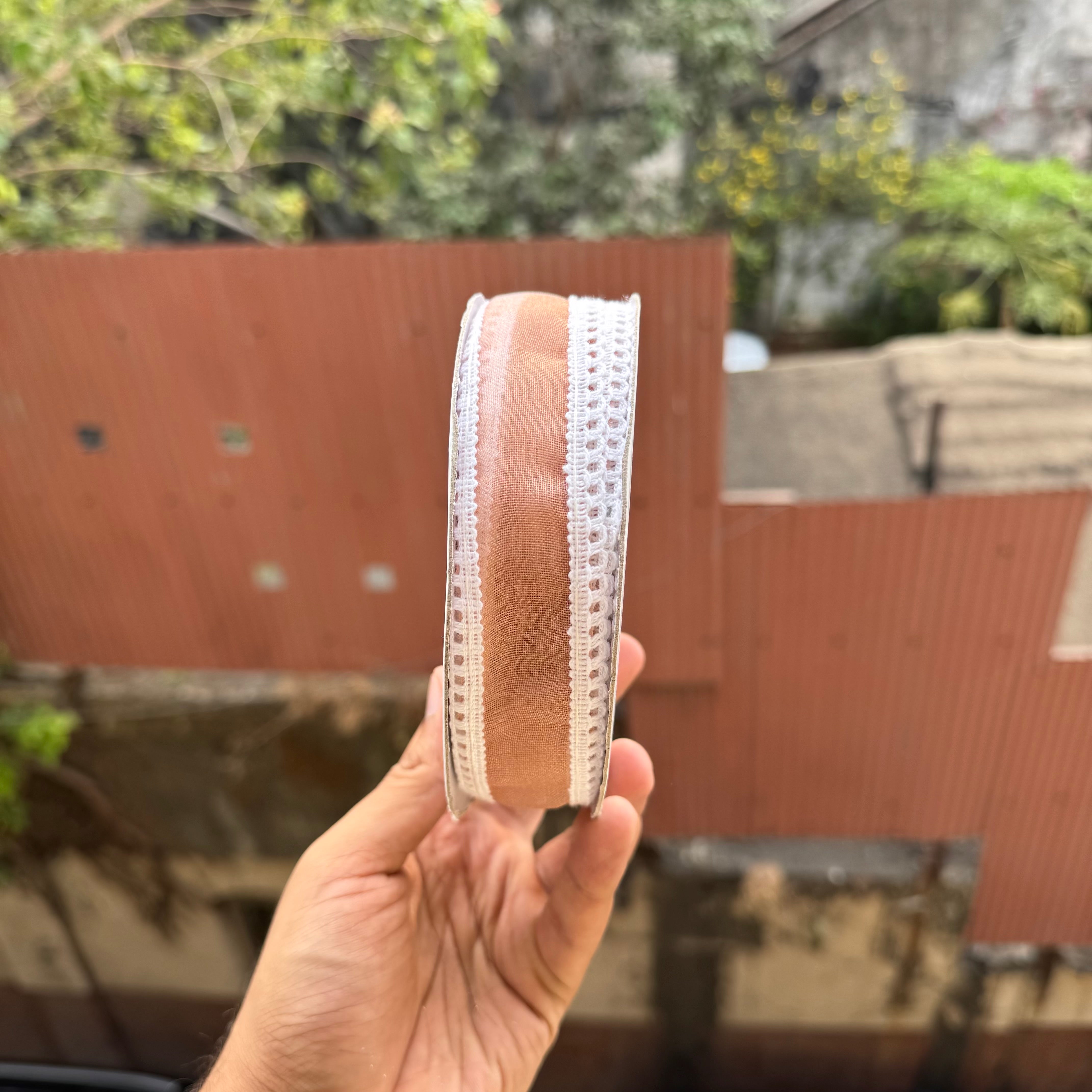Lace Ribbon Mauve (1Roll)