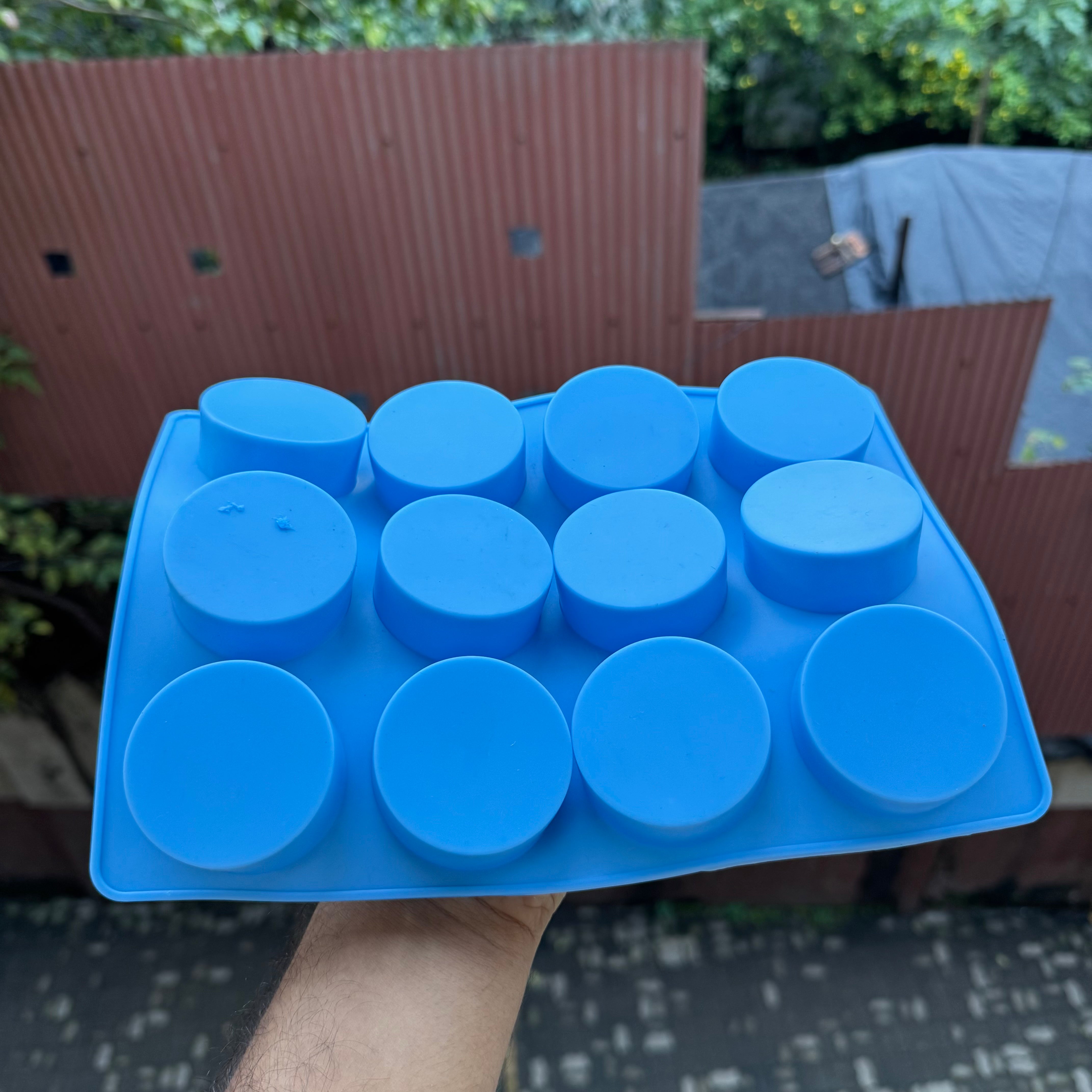Round Silicon Mould 1pc (12 Cavity)