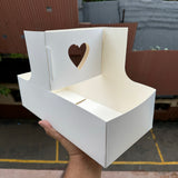 Heart Handle Hamper Box