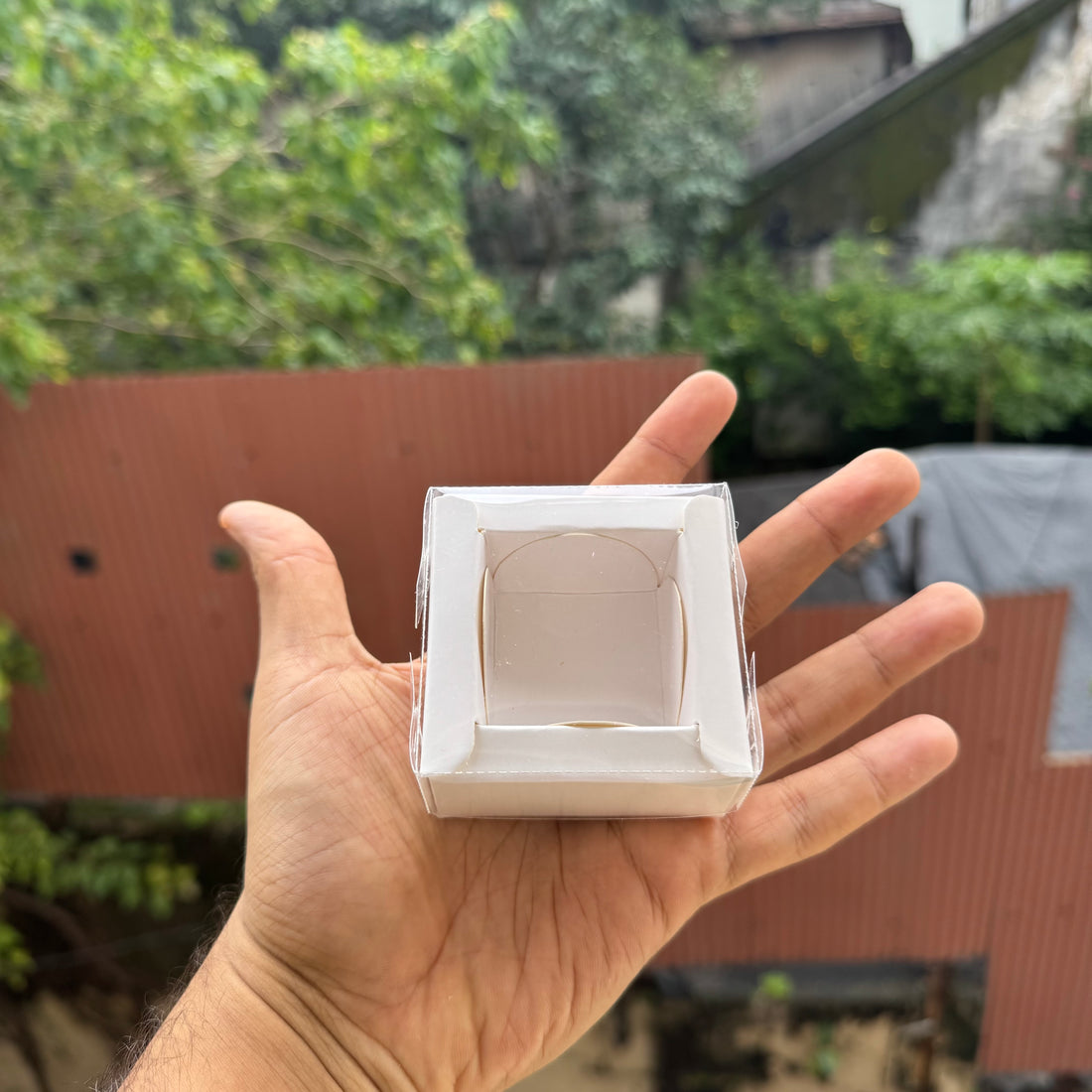 Single Cavity Laddoo / Modak Candle Box (10pc)