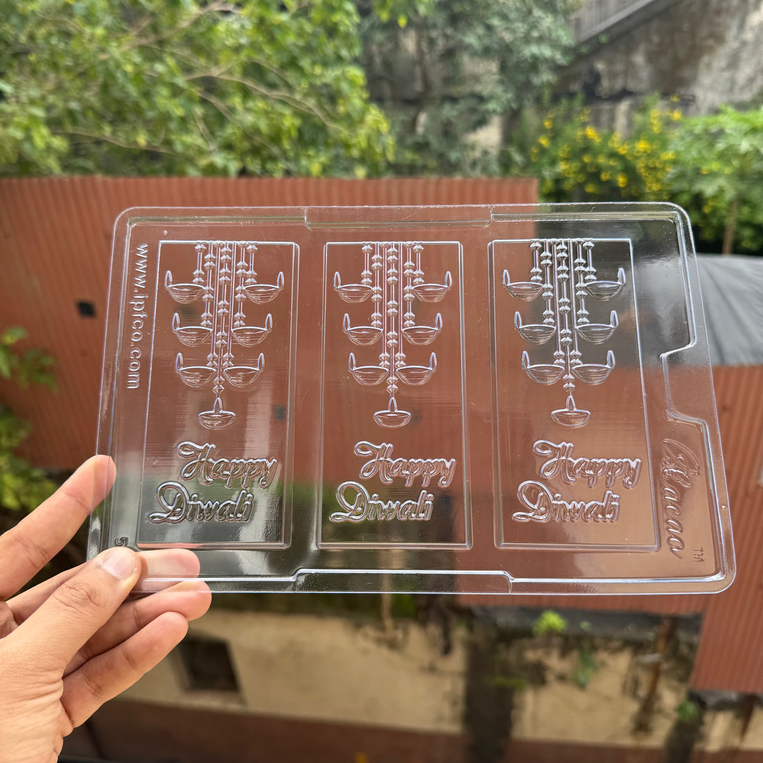 Diwali PVC Bar Chocolate Mould