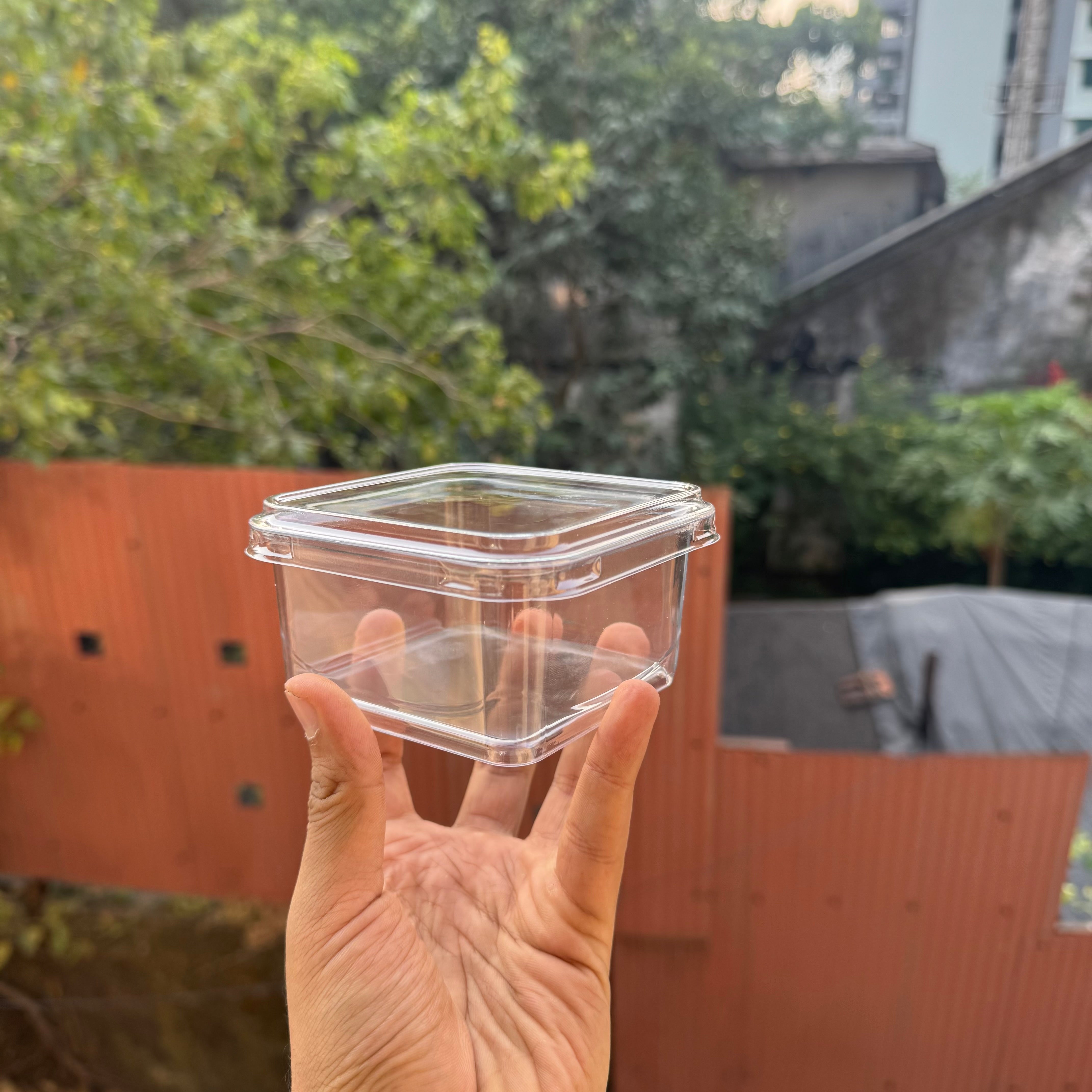 Sturdy PVC Square Tub (10pc)