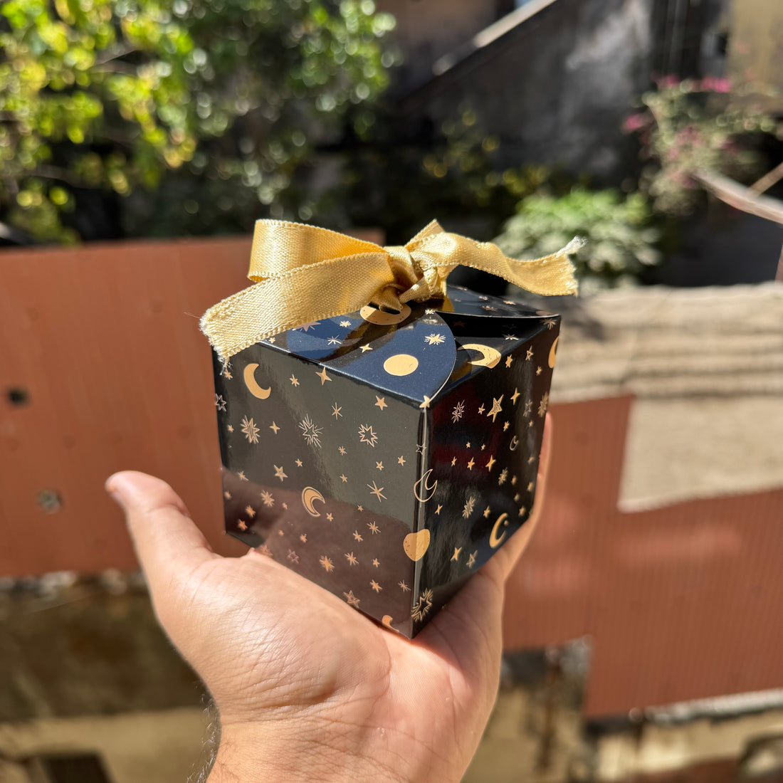 Ramadan / Eid 3” Box for Dates / Zamzam / Tasbih or Gifting (10pc) without ribbon