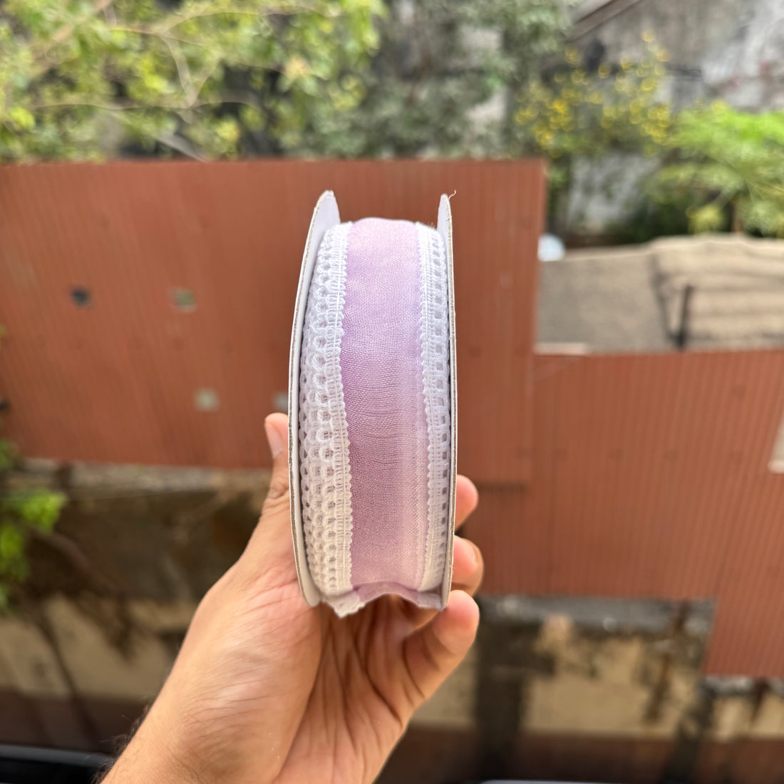Lace Ribbon Lilac (1Roll)