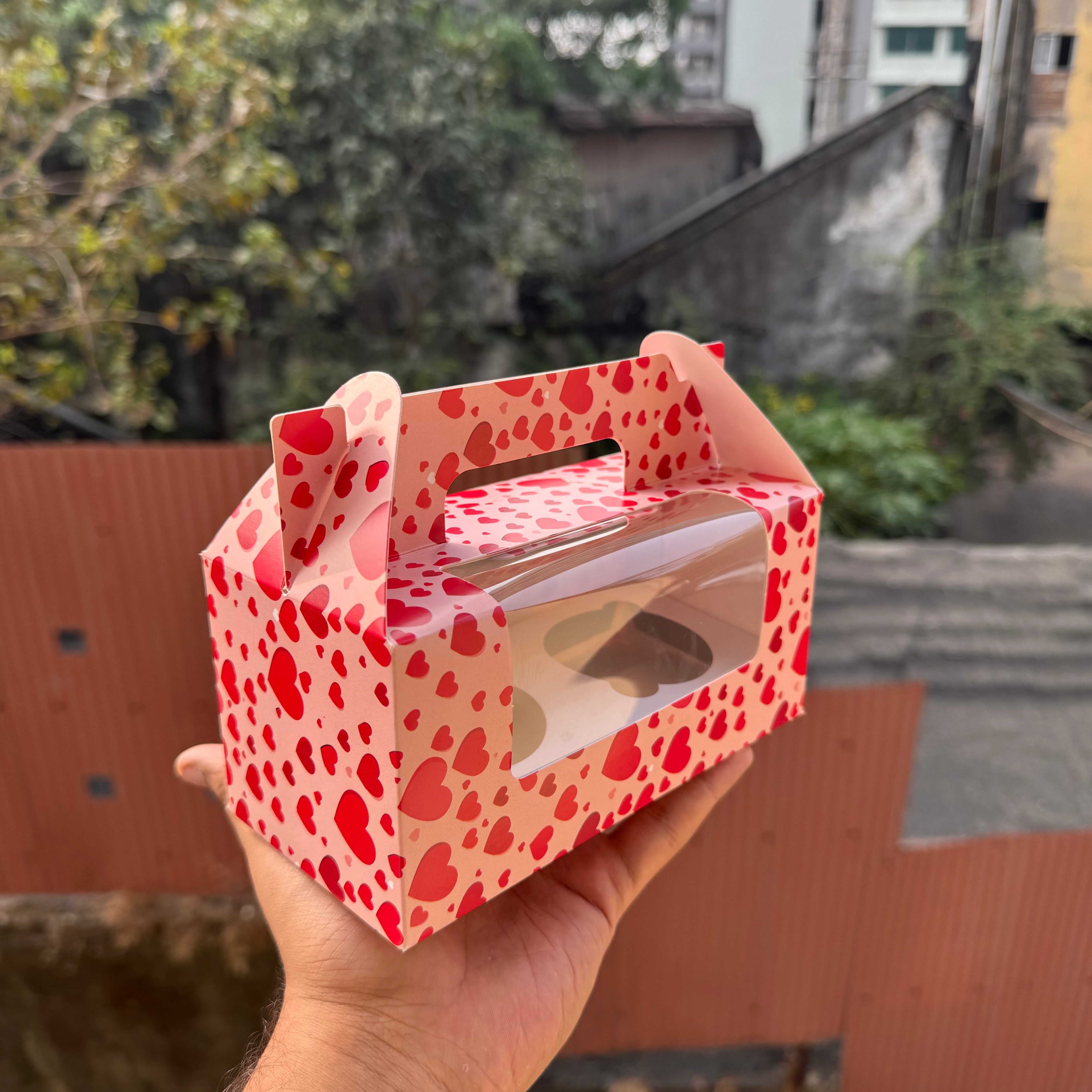 Valentine 2 Cupcake Box (10 pc)