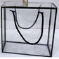 Clear Hamper Bag Black DIY 10”