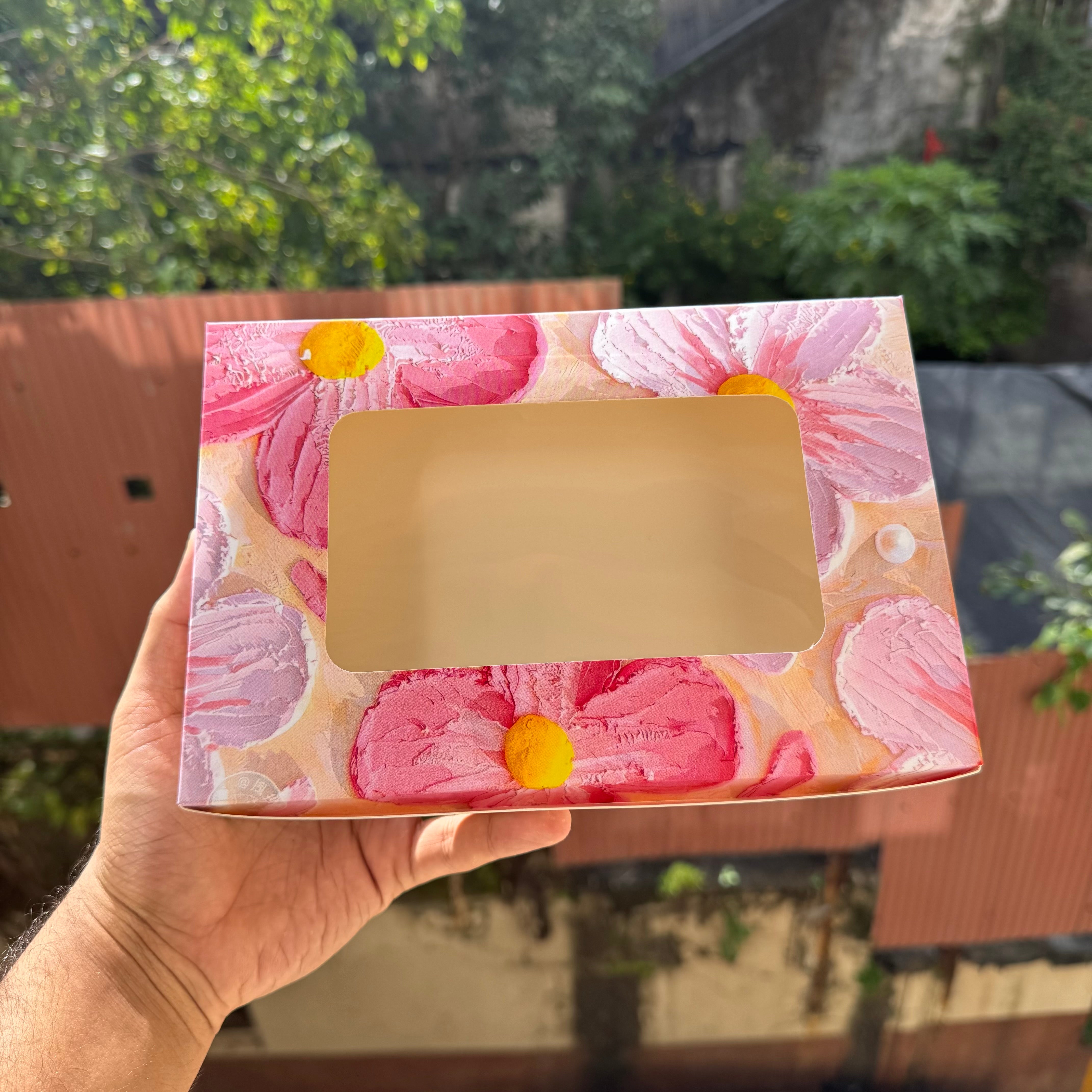 Kawaii Printed Brownie Box For 6 (10pc)