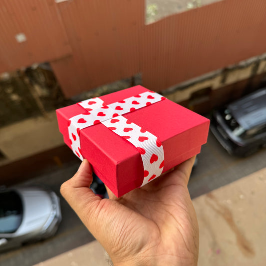 Red Small Gift Hamper Box