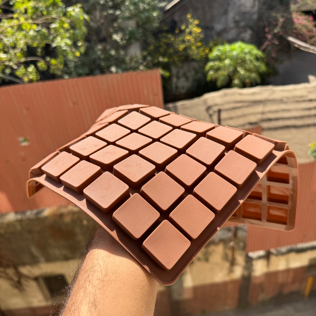 80 Cavity Square Silicon Mould
