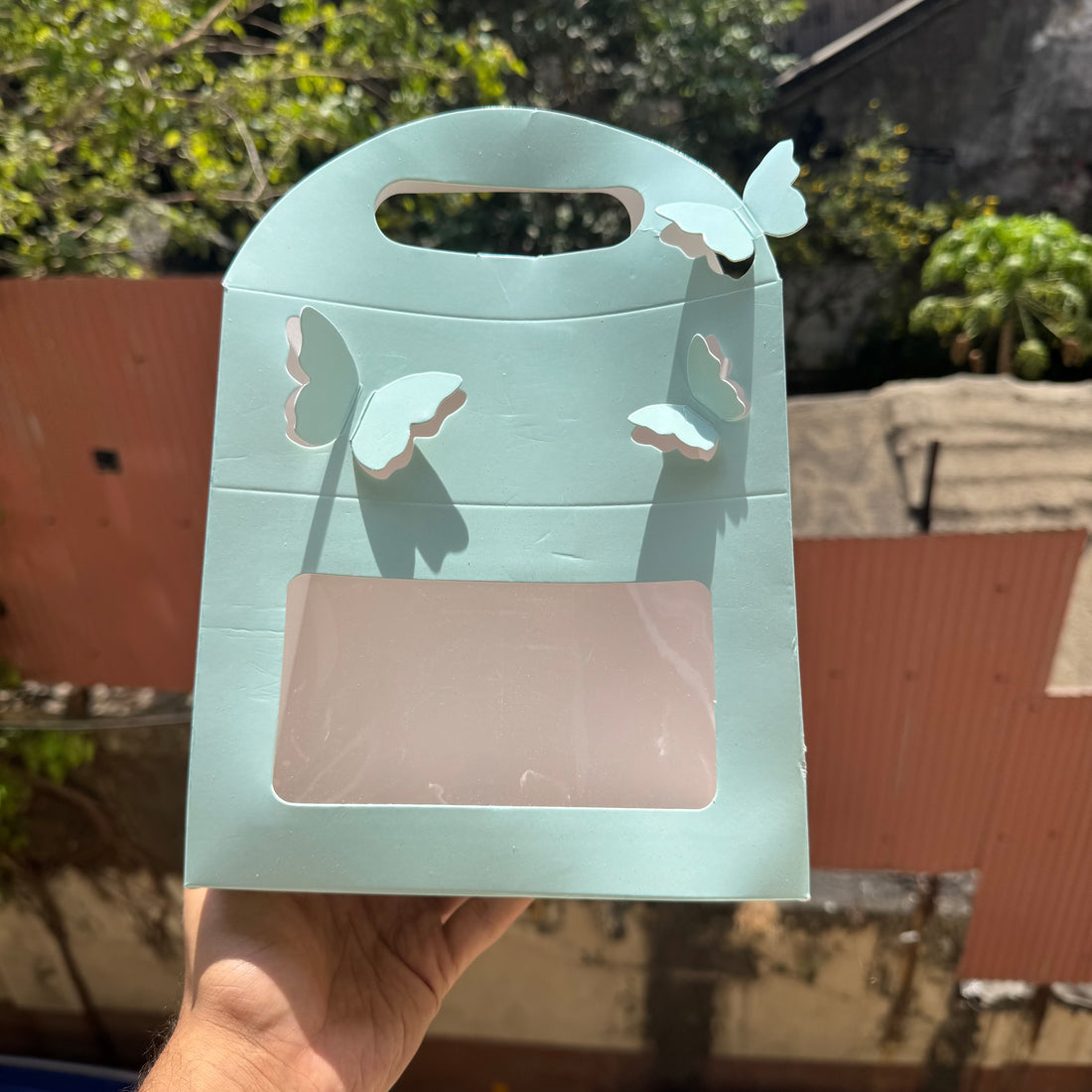 Butterfly Hamper Bag - Mint Green (5pc)