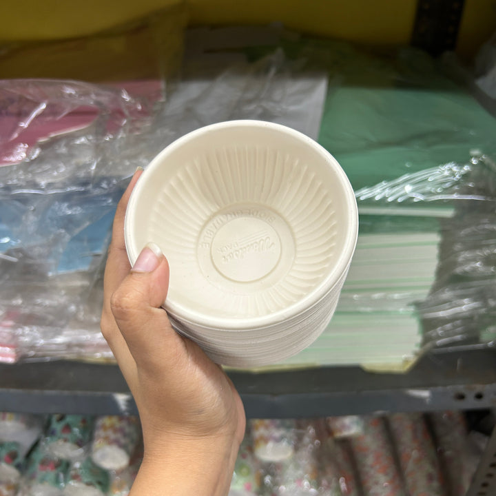 Ganpati Gathering Essentials - 4inch Disposable Bowls (50pc)