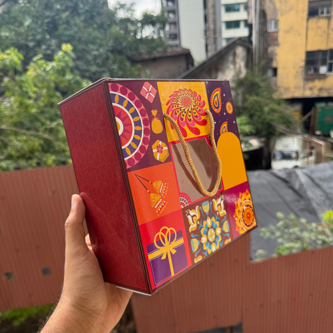 Diwali Hamper Bag With Strings (10pc)