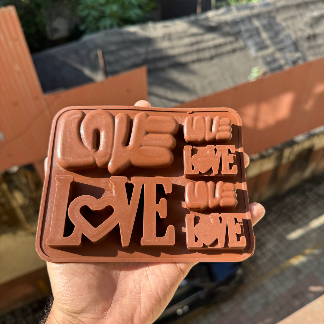 Multi Love Chocolate Bar Silicon Mould
