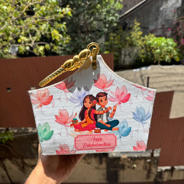 Collapsible Rakhi Basket For Hampers 1pc