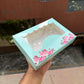 Vintage Blue 6 Brownie Box (10pc)