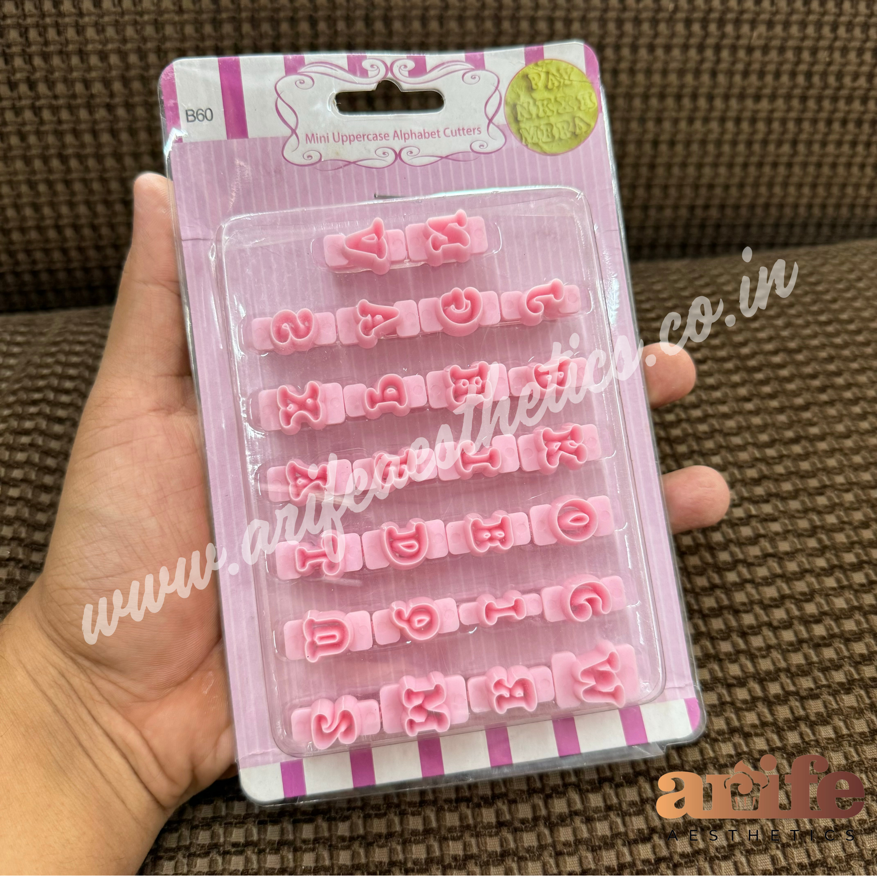 Small Alphabet Uppercase Cutter / Stamp