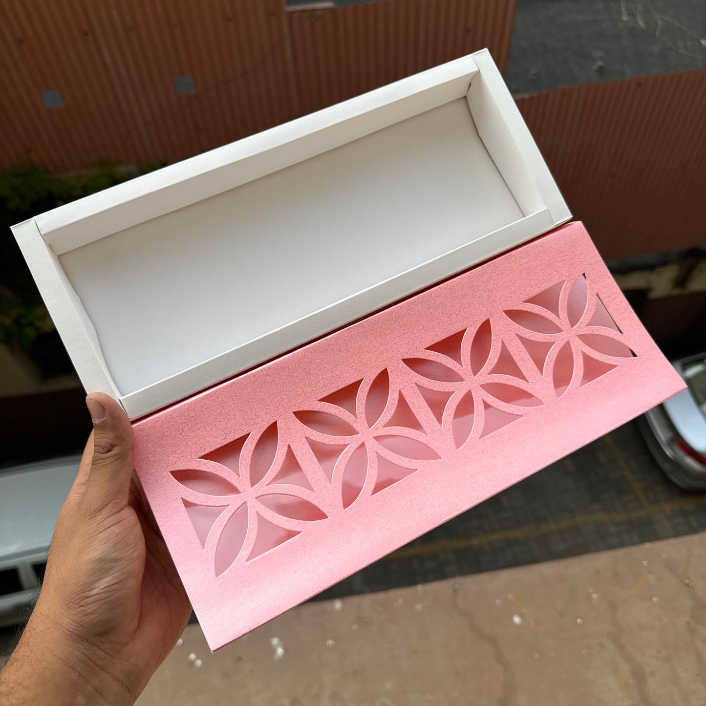 Pink Pastel Slider 12 Cavity Box (10 pc)