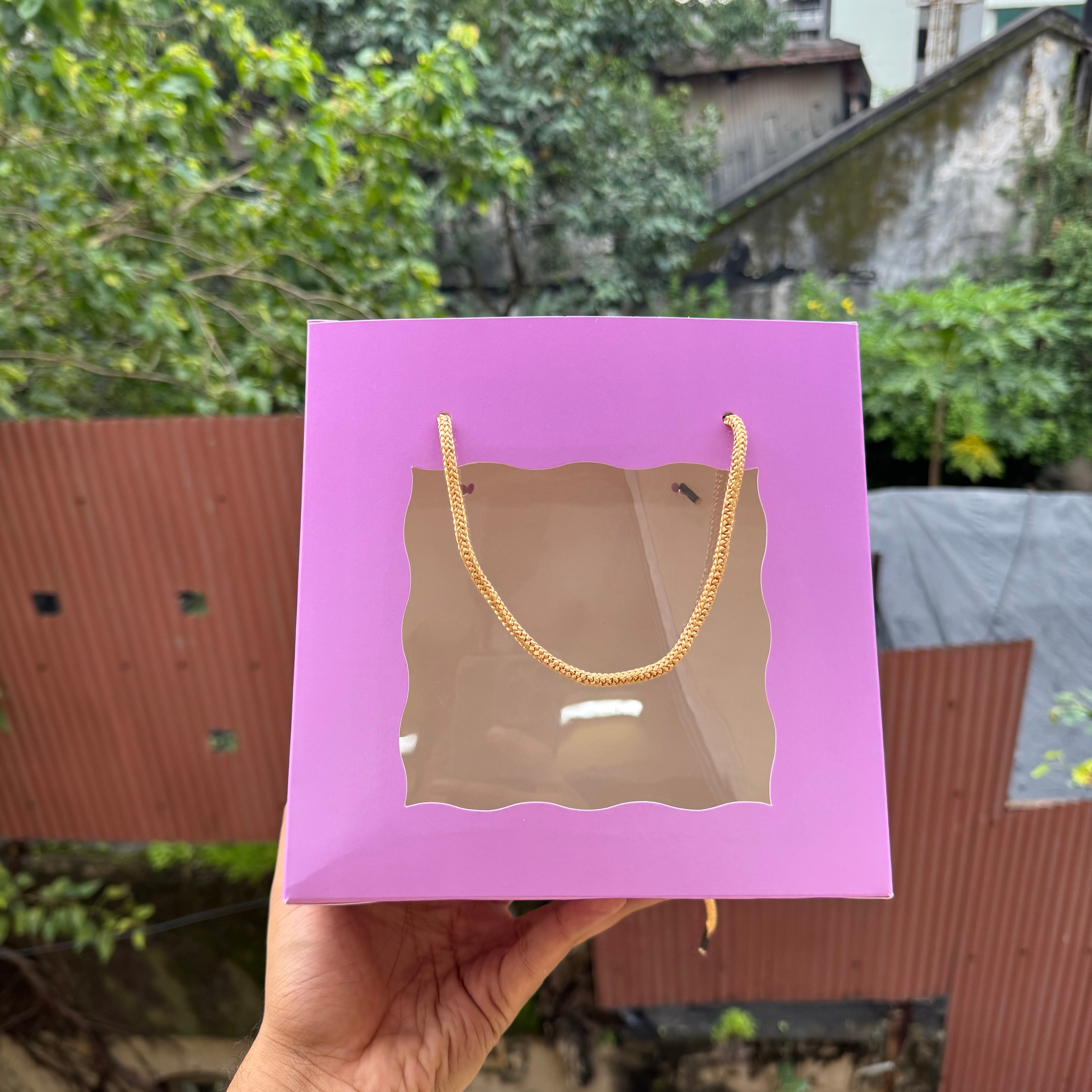 Hamper Bag With Handle 8” (10pc)
