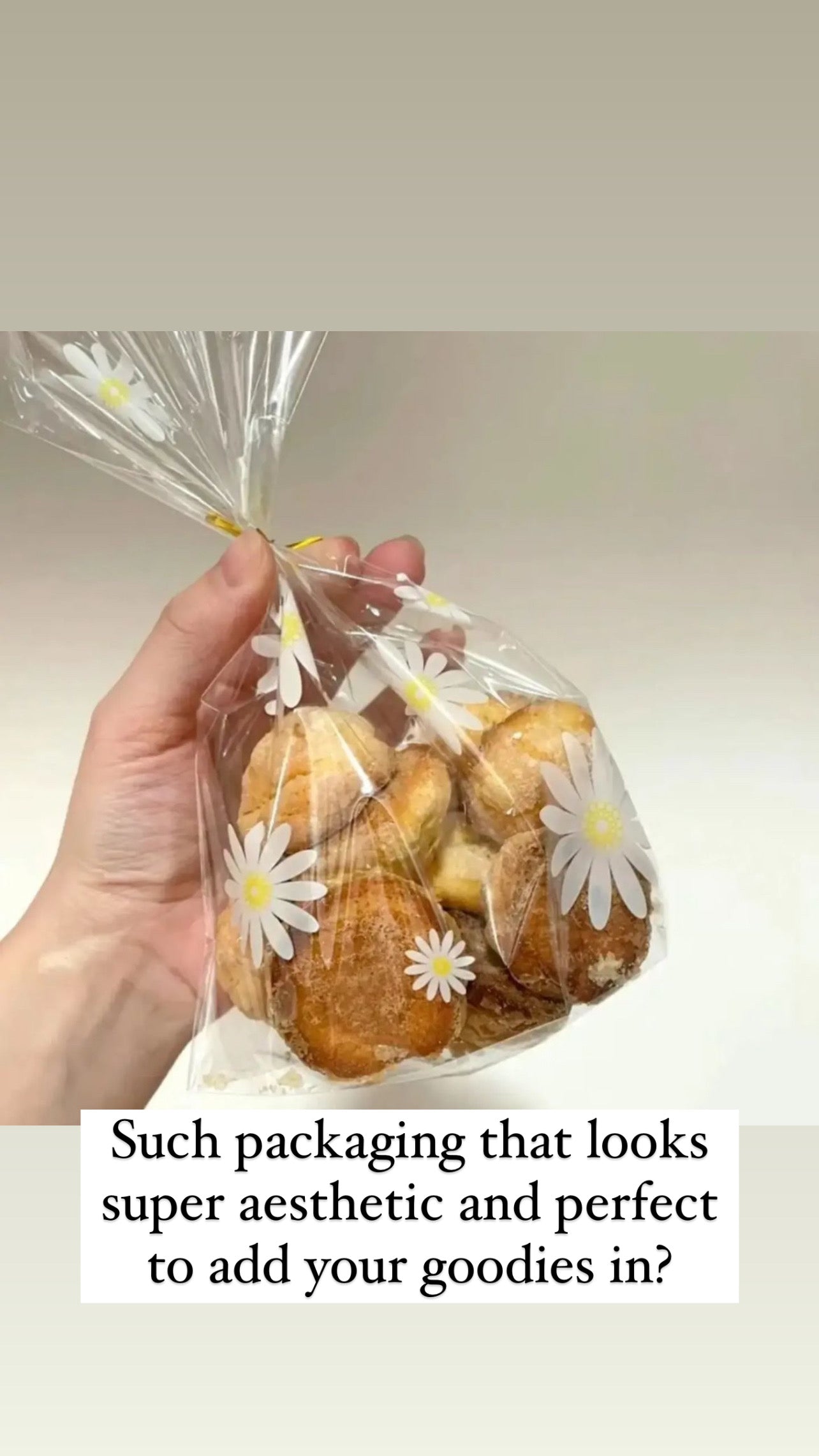 Daisy Cookie Pouch