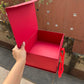 Red Ribbon Hamper Trunk Box