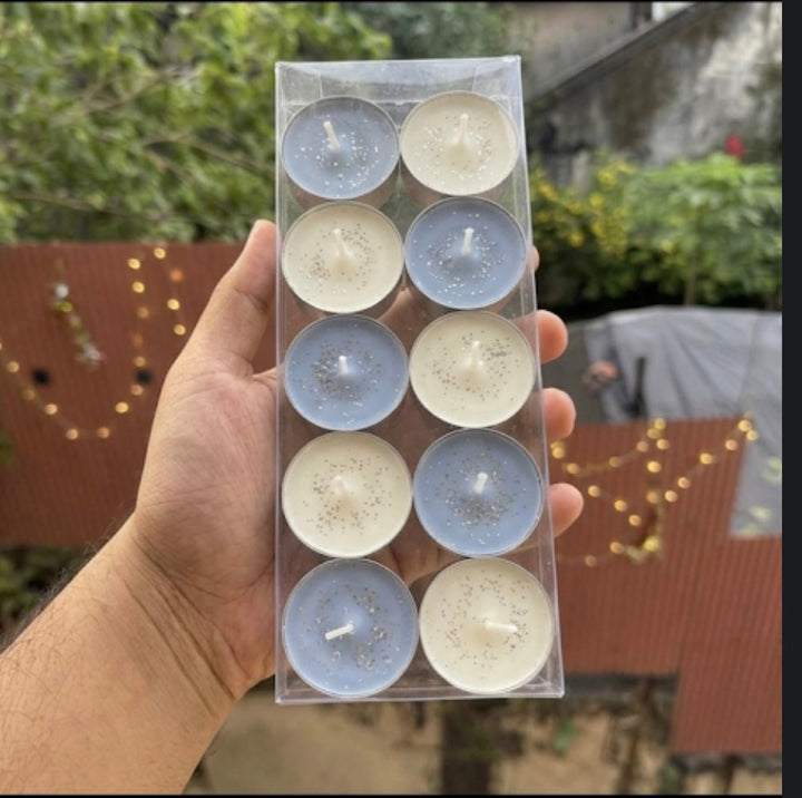 10 Pcs Tealight Pvc Box (10pc)