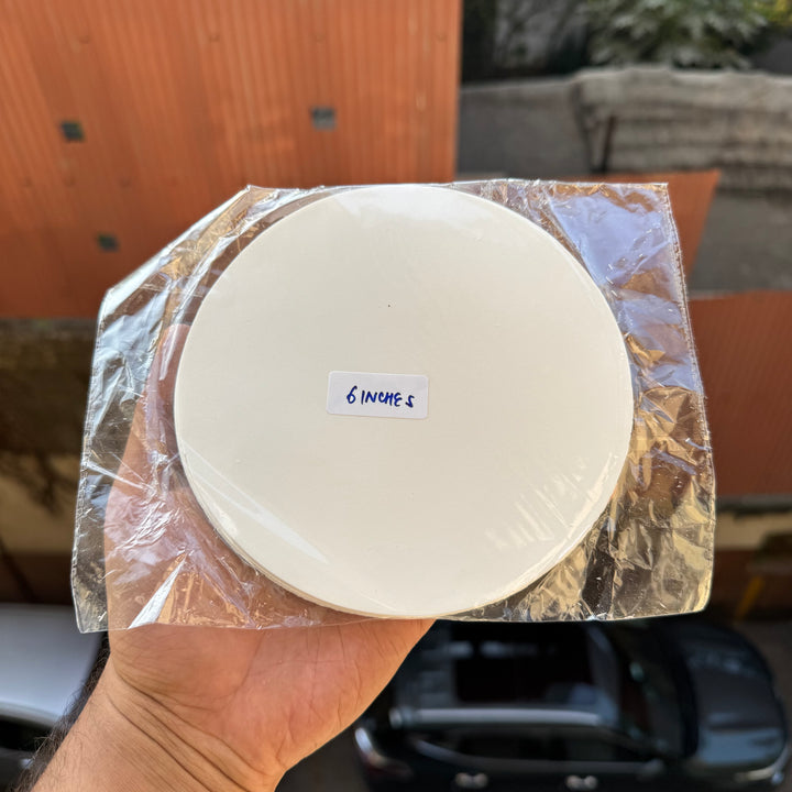 6inch Round Precut Greasing Paper (100-120pcs)