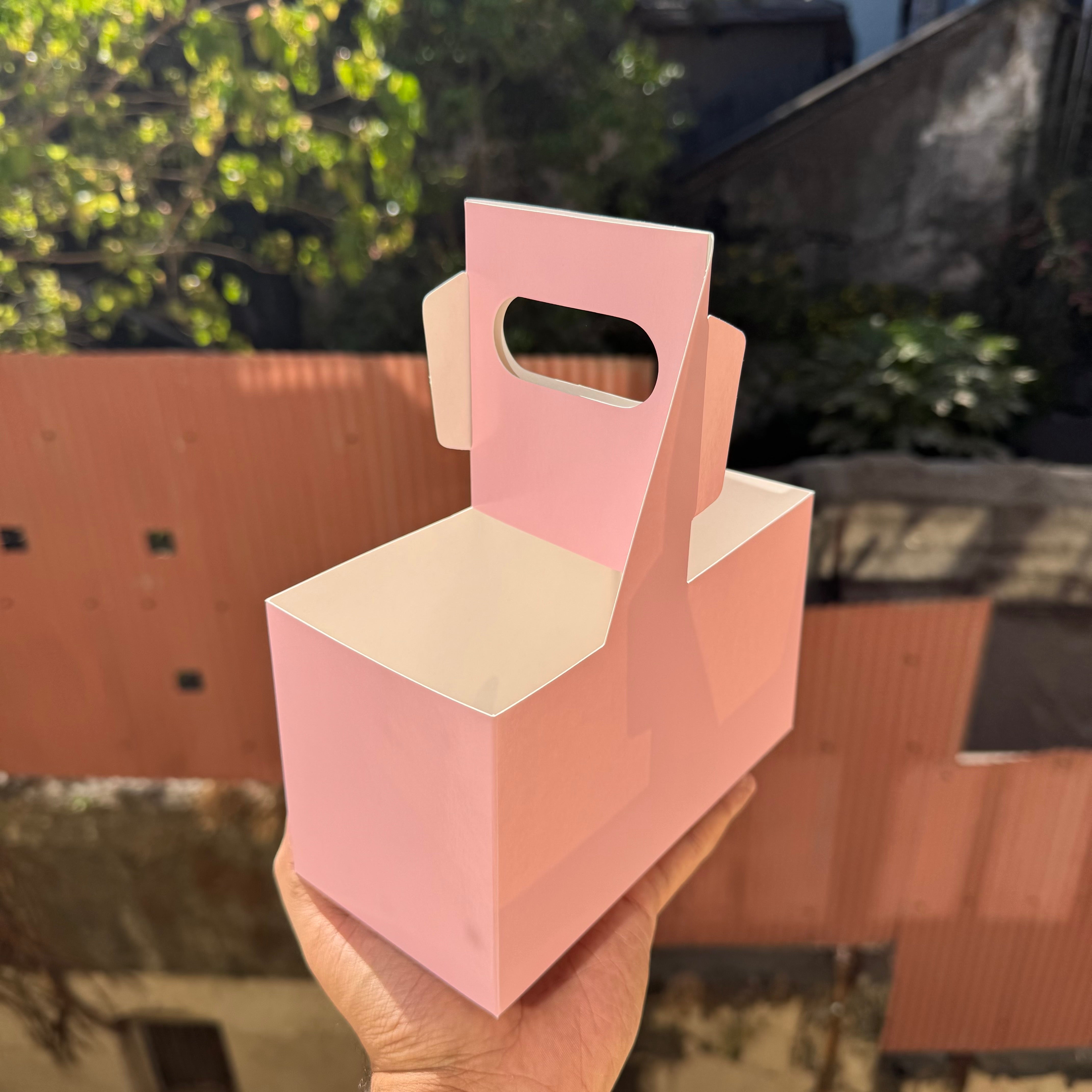 Pink Holder - For Flowers / Jars & More (10pc)