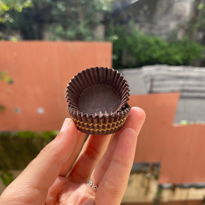 Brown FR Mini Cupcake Liner (200pc)