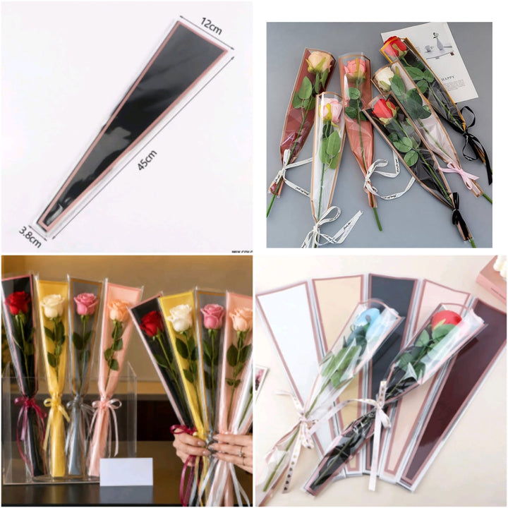 Single Flower Bouquet Sheet Holder (50pcs)