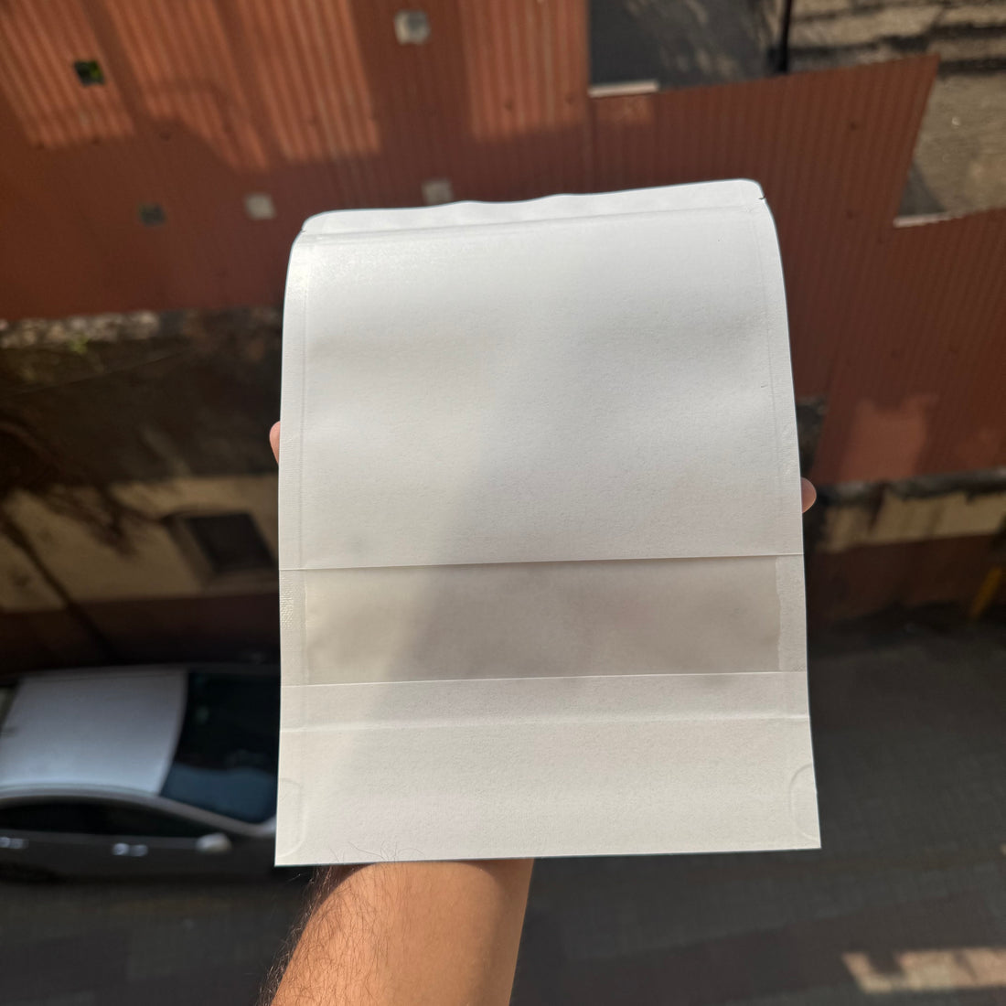White Sealable Pouch 7 by 9 inch (10pc)h