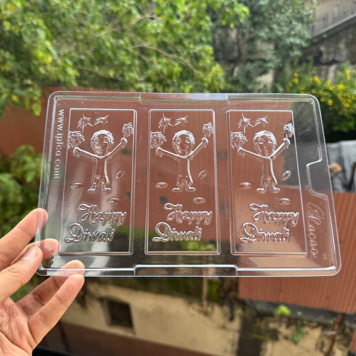 Diwali PVC Bar Chocolate Mould