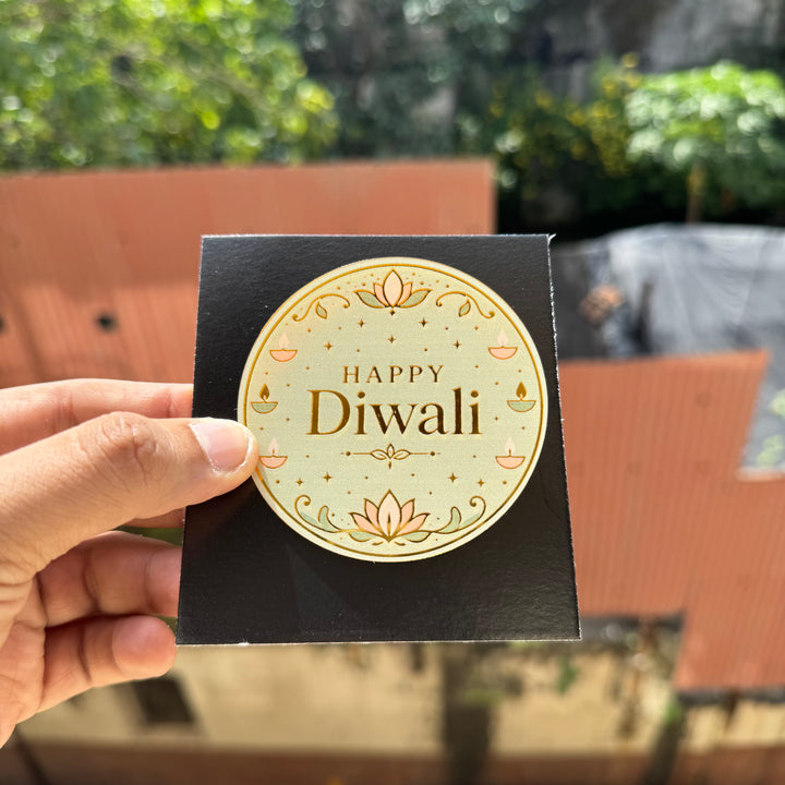 Printed Acrylic Diwali Charm 1pc #DC1