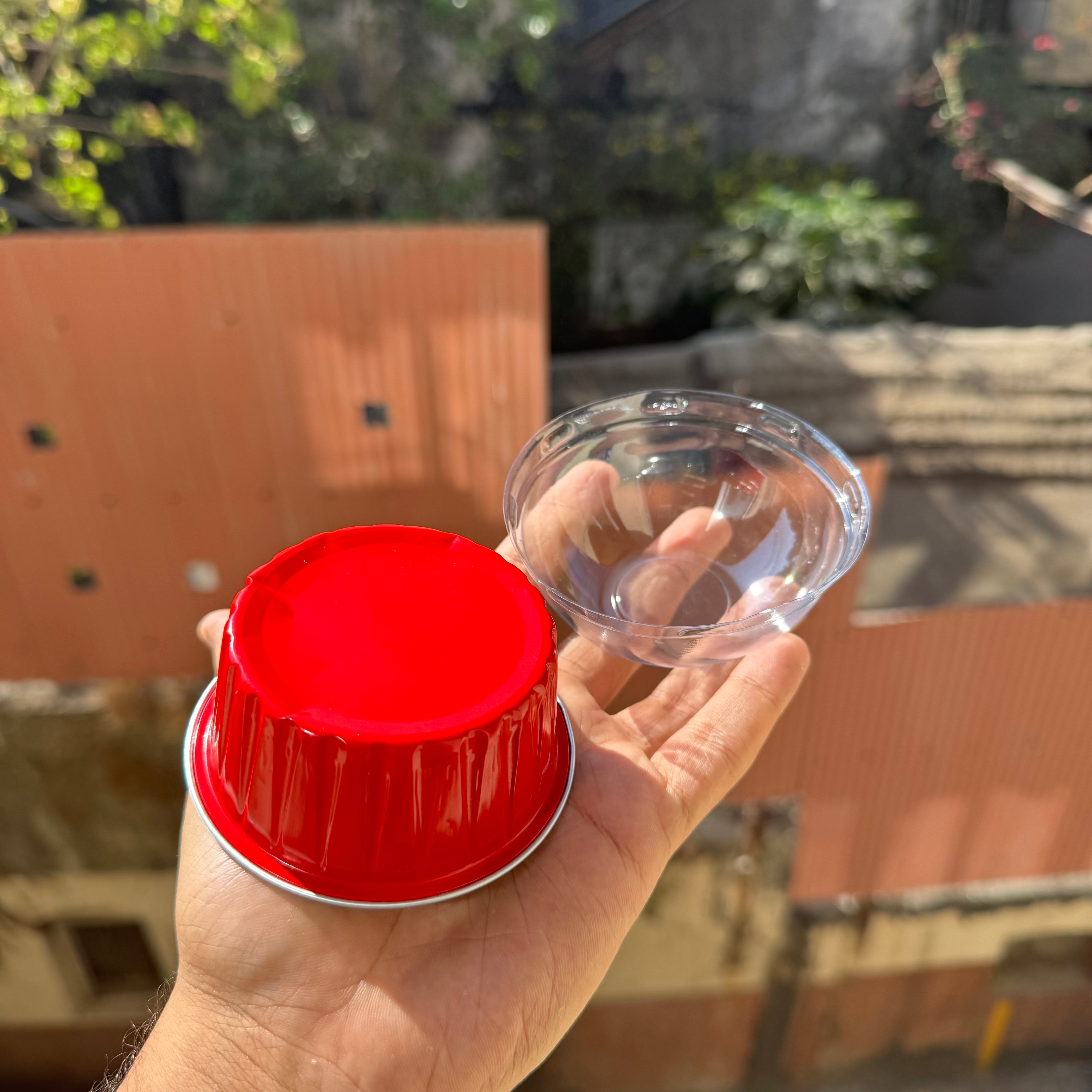 Round Foiled Bakeable Cup (10pc)