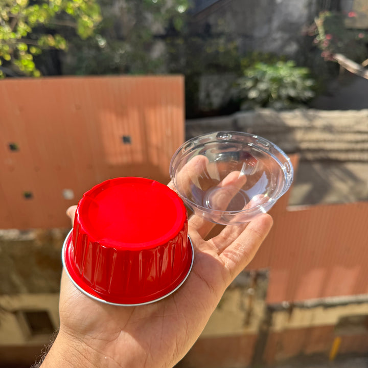 Round Foiled Bakeable Cup (10pc)