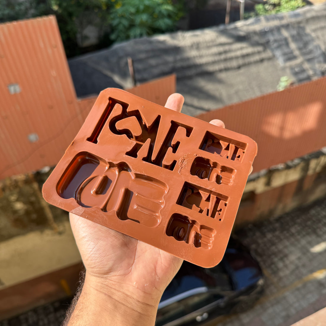 Multi Love Chocolate Bar Silicon Mould