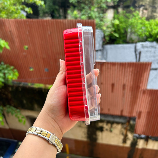 Rectangle Foil Container Red (10pc)