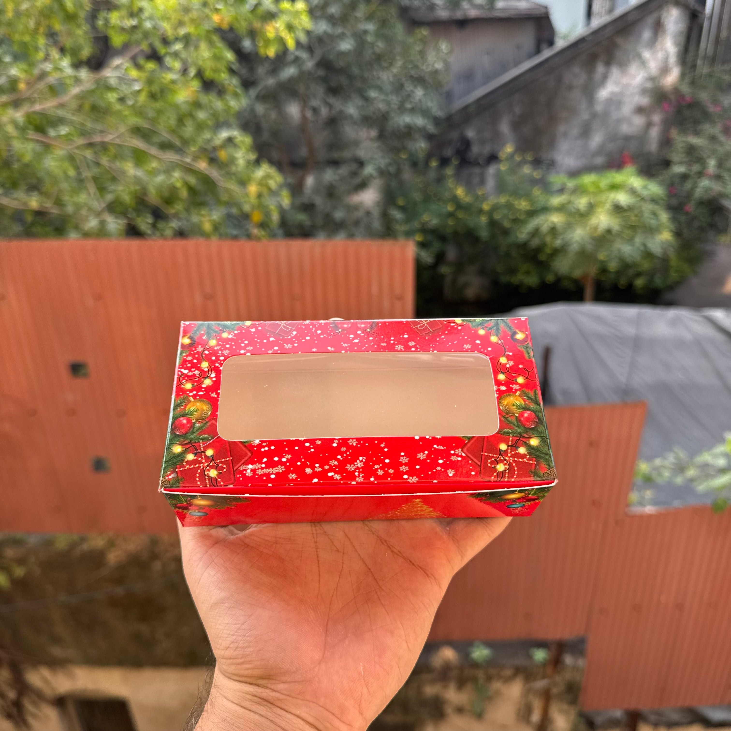 Christmas 2 Brownie Box (10 pc) | Red