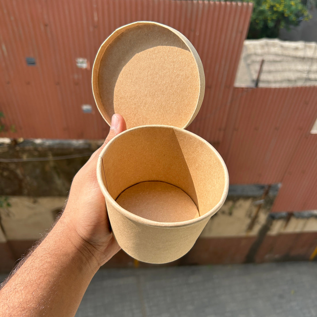 Kraft Tubs 500 ml (10 pc)