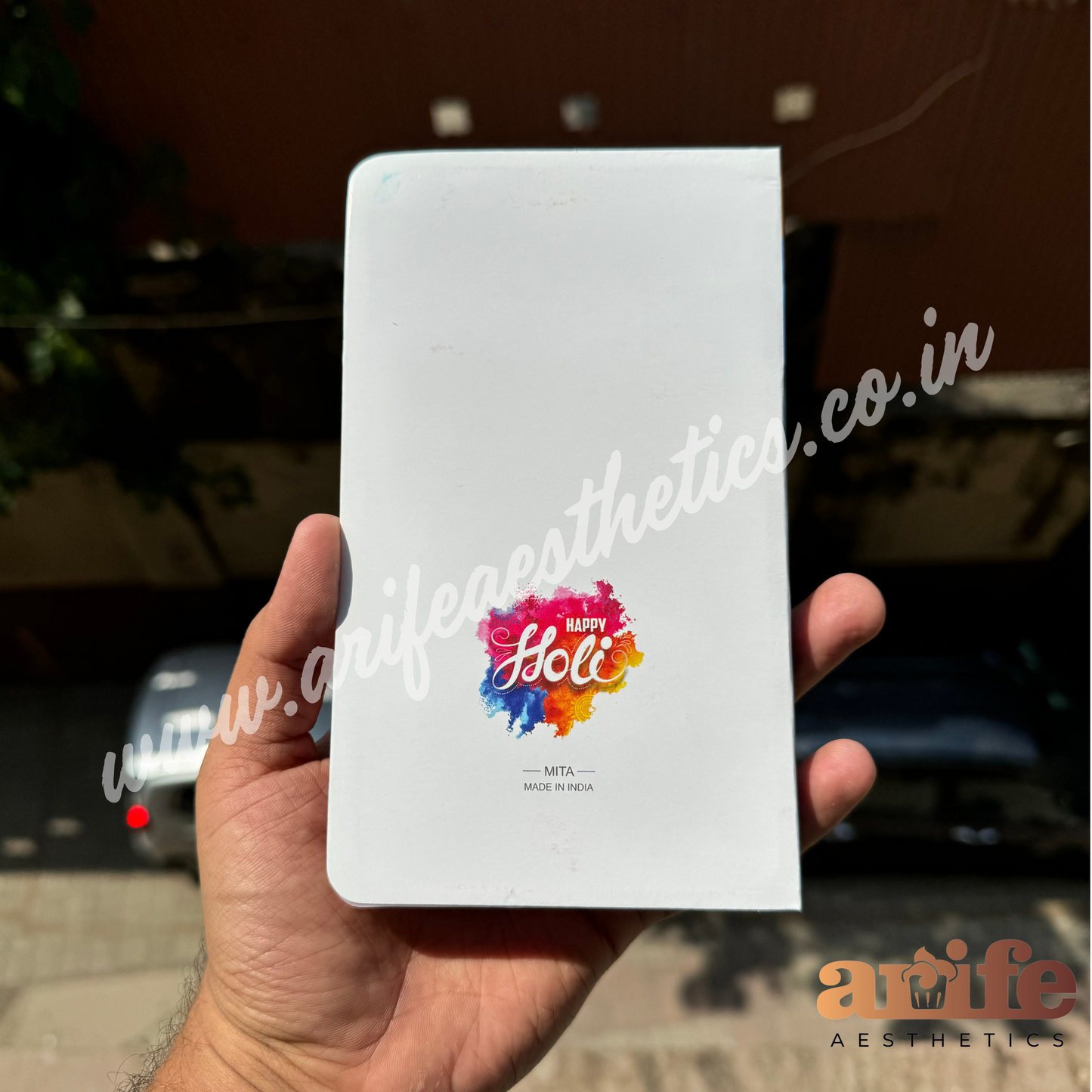 Holi Chocolate Bar Book For Hamper And Gifting