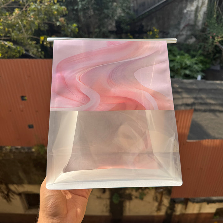 Marble Print Seal Bag (10 pc)