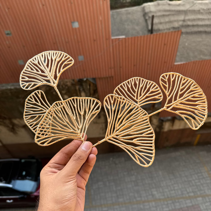 Ginkgo Leaf Topper (10pc)