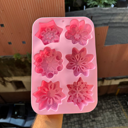 Snowflake Christmas Silicon Mould