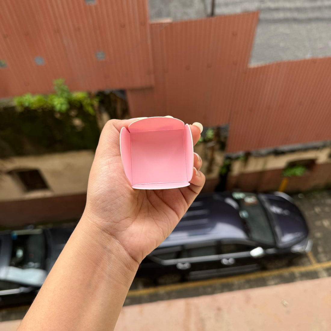 Pink Premium Paper Cavity