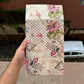 Collapsible Floral Handle Hamper Box